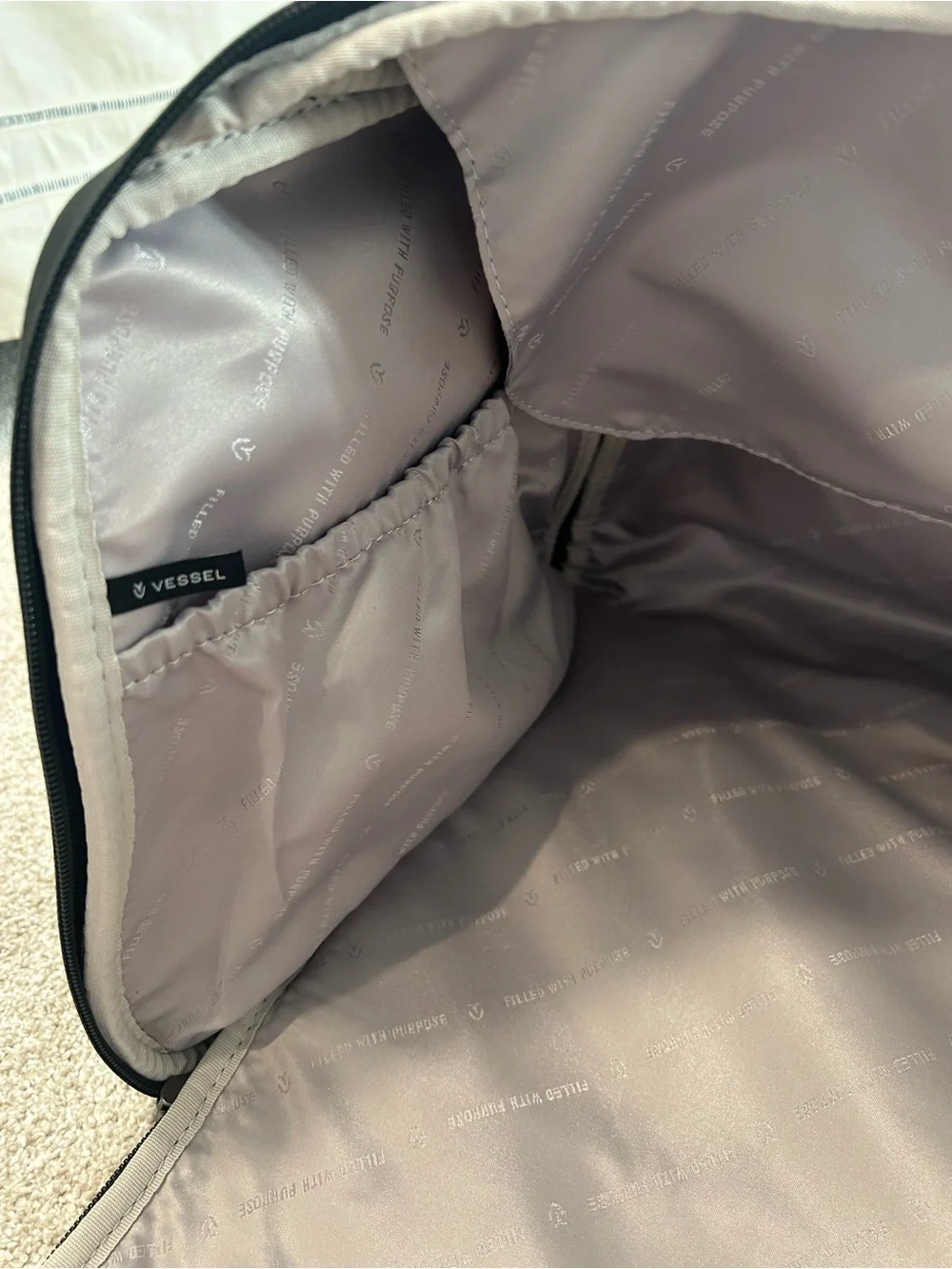Vessel Signature Garment Duffel - NWOT